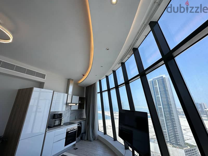 Wonderful studio with beautiful city view in seef 3