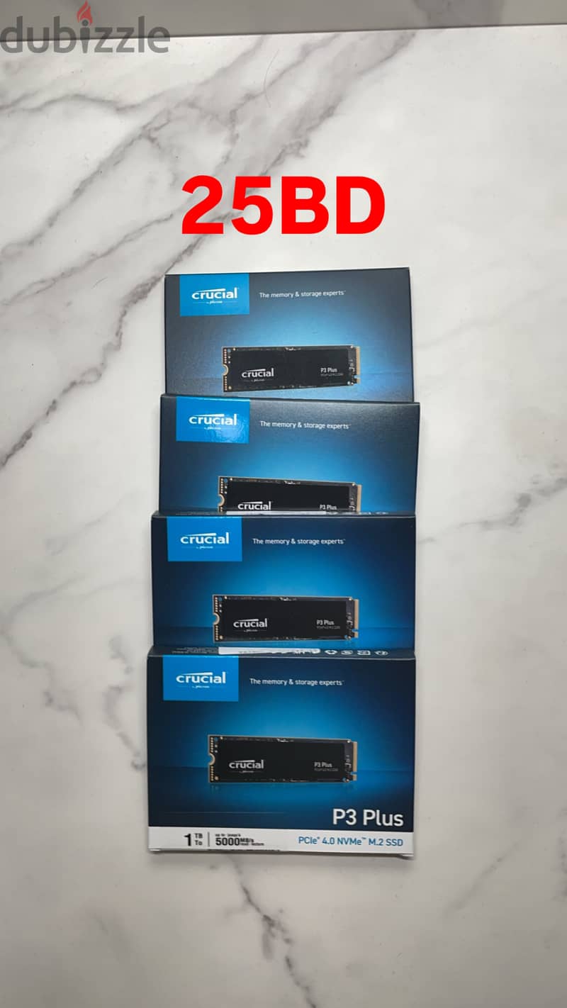 Crucial M. 2 NVME 1TB 0