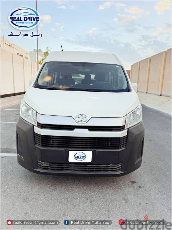 Toyota Hiace Highroof - 2019 - 13 Passenger - Well Maintained 1