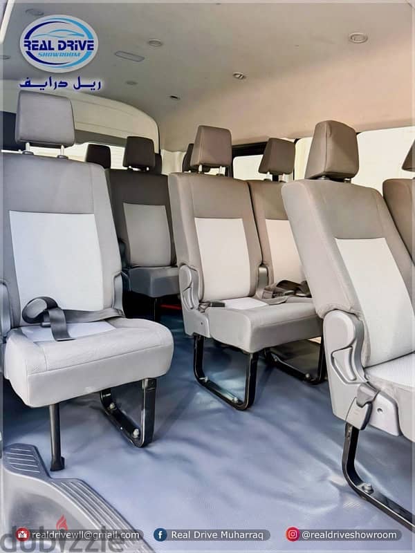 Toyota Hiace Highroof - 2019 - 13 Passenger - Well Maintained 2