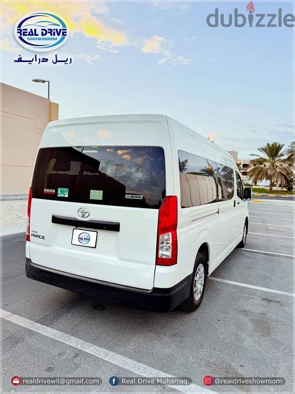 Toyota Hiace Highroof - 2019 - 13 Passenger - Well Maintained 8