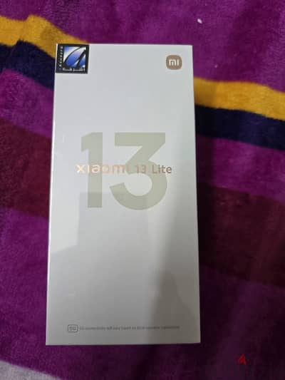 Xiaomi 13 lite new just opened not activated 256 gb and 16 gb ram