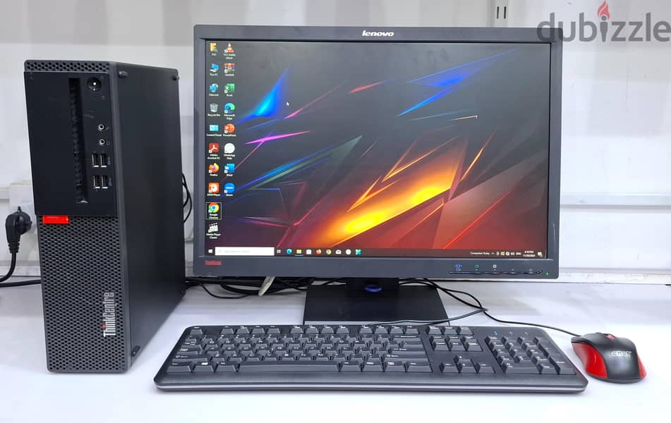 LENOVO i5 6th Generation Computer (FREE WIFI) 22" FHD Monitor 8GB RAM 1