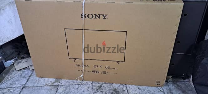 Sony tv 65 inch empty box only