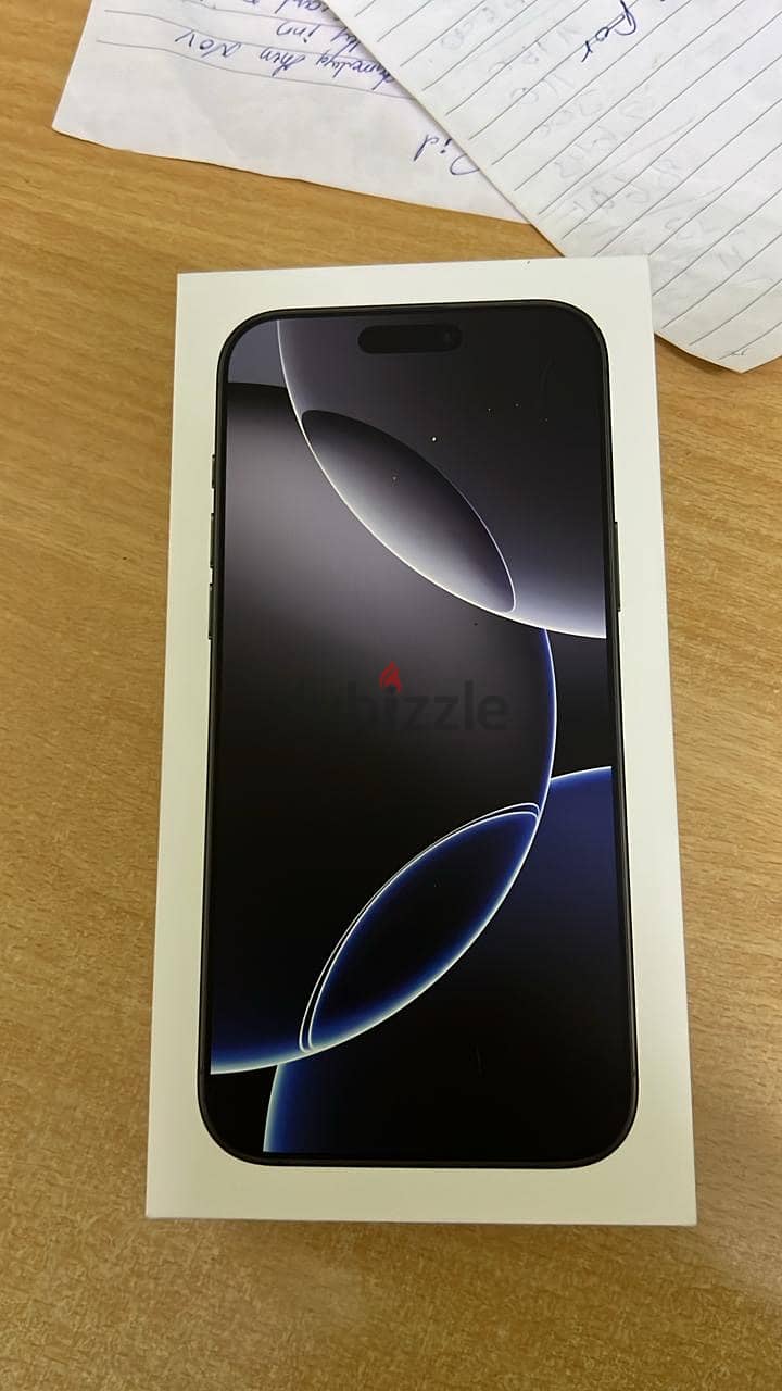 I phone 16 pro max new 256 gb 0