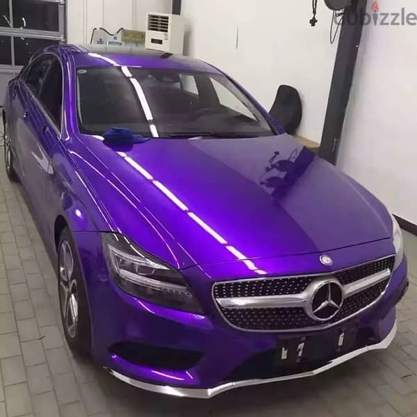 purple wrap sticker for every car 0