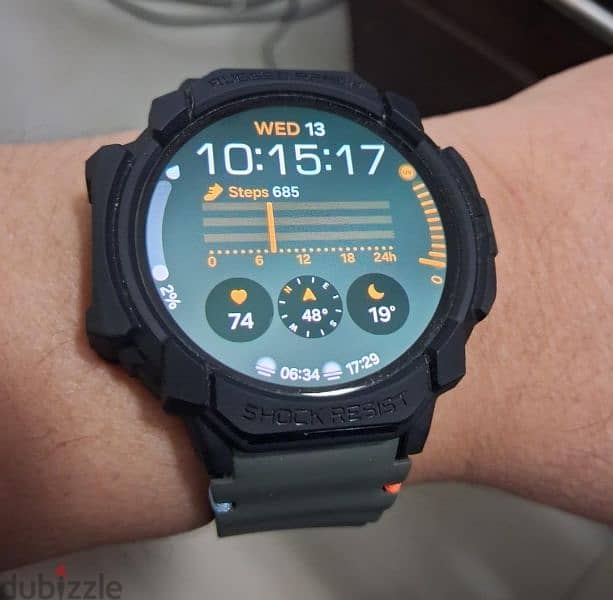 spigen TPU Rugged Armor for watch 7 44mm 0