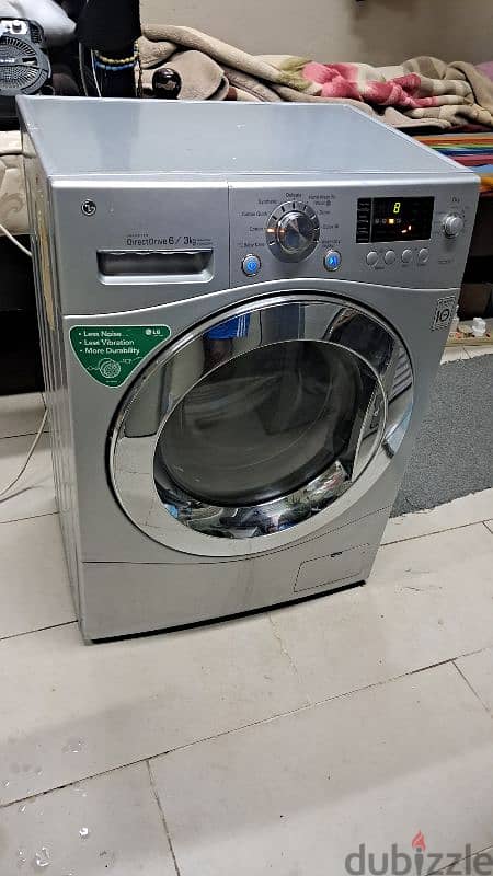 LG 6/3 wash+ Dryer fully outomatic 0