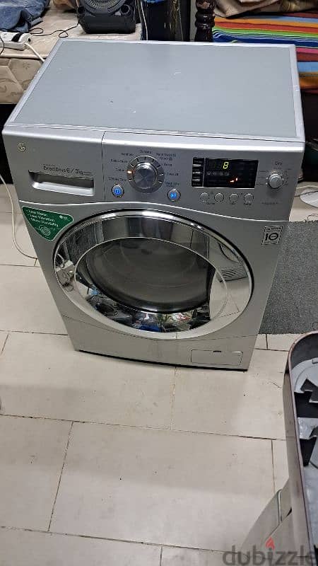 LG 6/3 wash+ Dryer fully outomatic 2