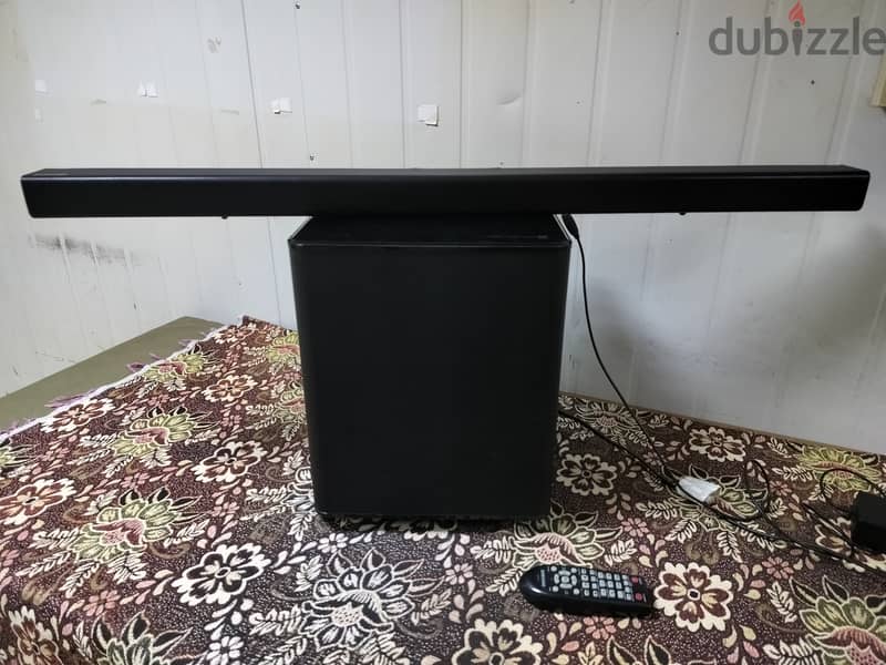 Samsung sound bar with wireless subwoofer 5