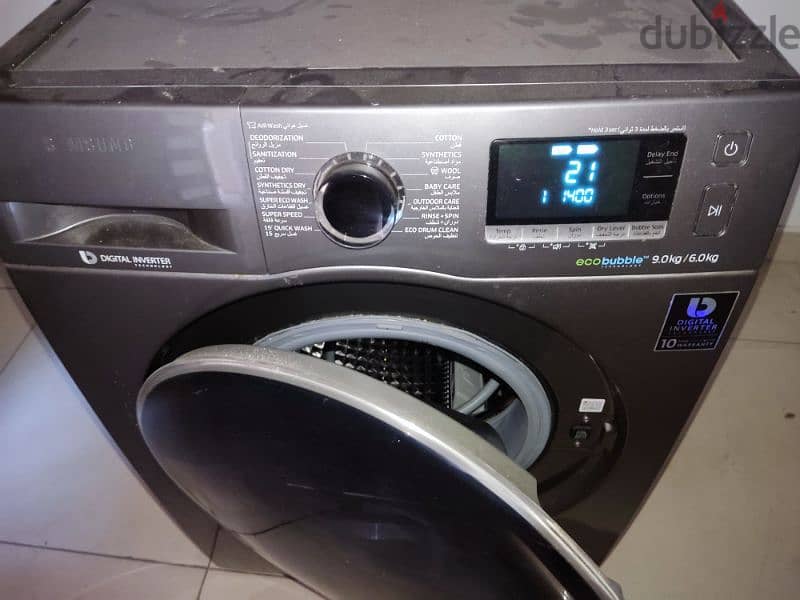 Samsung Digital Washer Dryer, 9kg Washer and 6kg Dryer Capacity 2