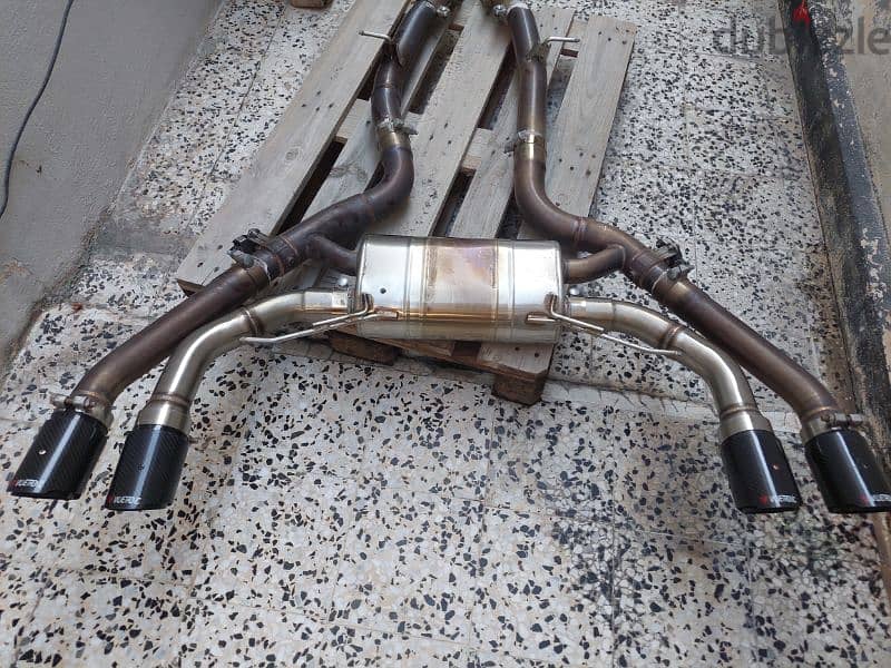 BMW X3M / X4M Valved Sport Exhaust System 1