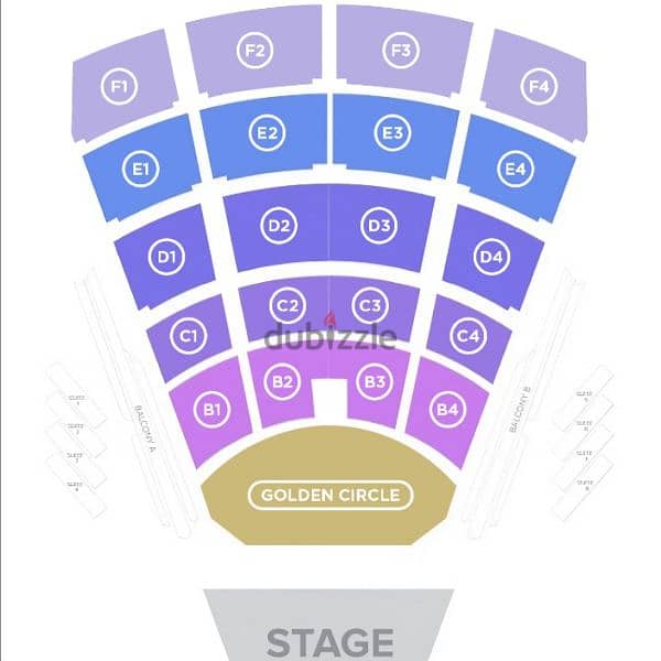 Eminem Tickets Section B and Golden circle for sale 1