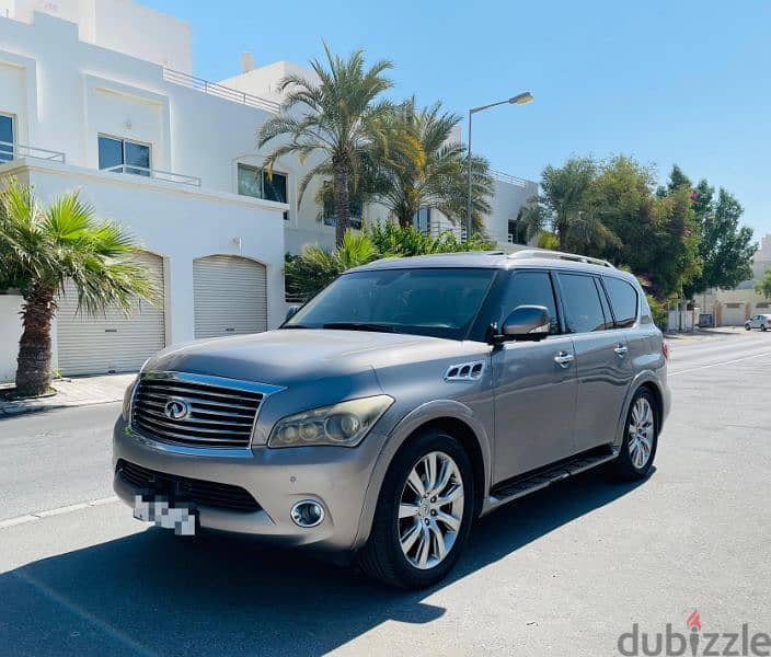 Infiniti QX56 2012 model for urgent sale. . . family used 0