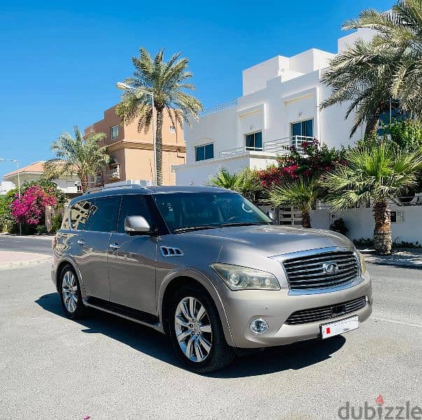 Infiniti QX56 2012 model for urgent sale. . . family used 3