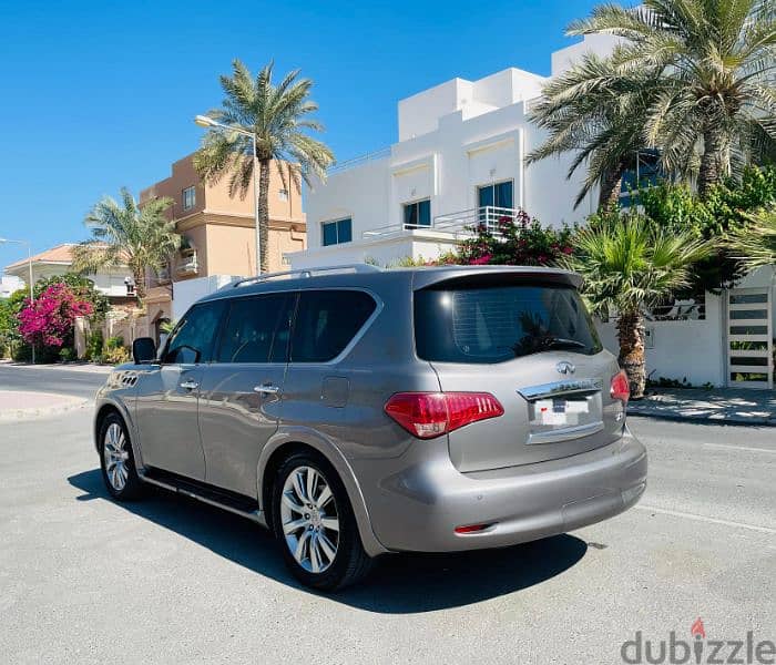 Infiniti QX56 2012 model for urgent sale. . . family used 6