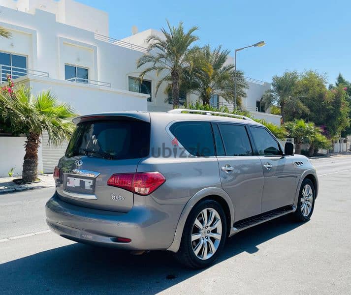 Infiniti QX56 2012 model for urgent sale. . . family used 7