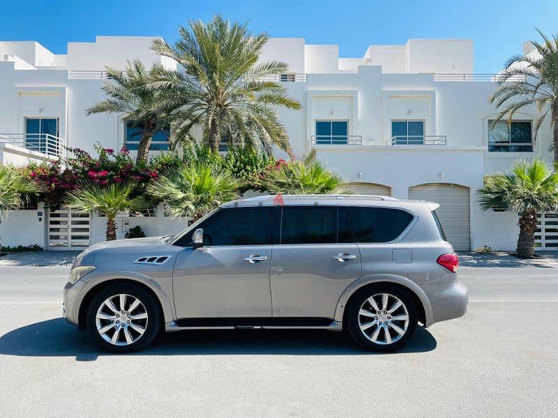 Infiniti QX56 2012 model for urgent sale. . . family used 10