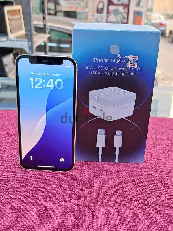 iPhone 12 mini 5G . 128 GB internal memory like new mobile clean 0