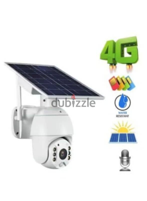 4G Solar Camera for Home, Office security Surveillance Camera 0