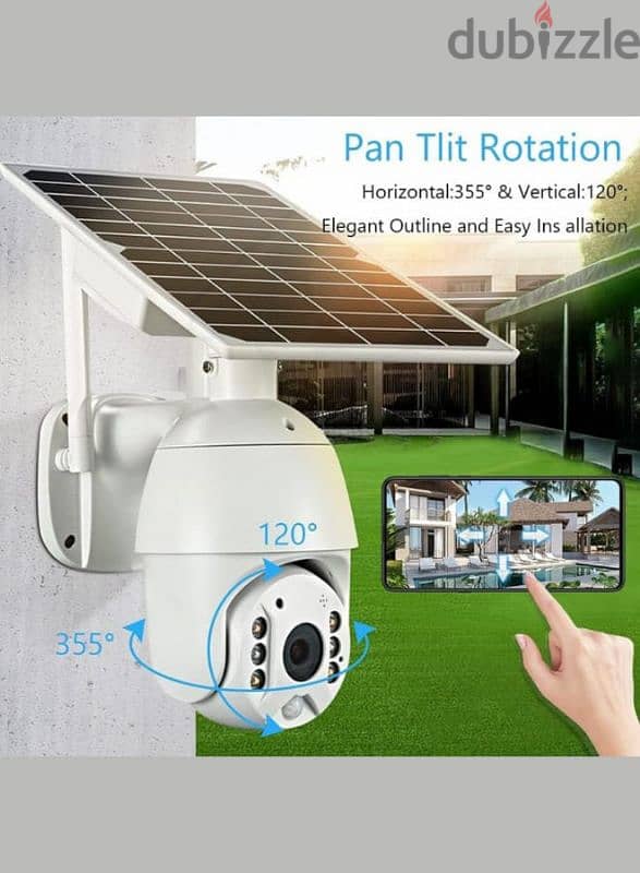 4G Solar Camera for Home, Office security Surveillance Camera 1