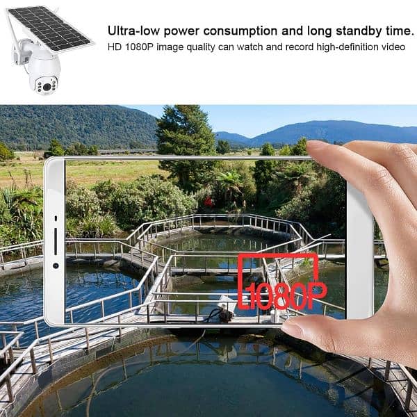 4G Solar Camera for Home, Office security Surveillance Camera 10