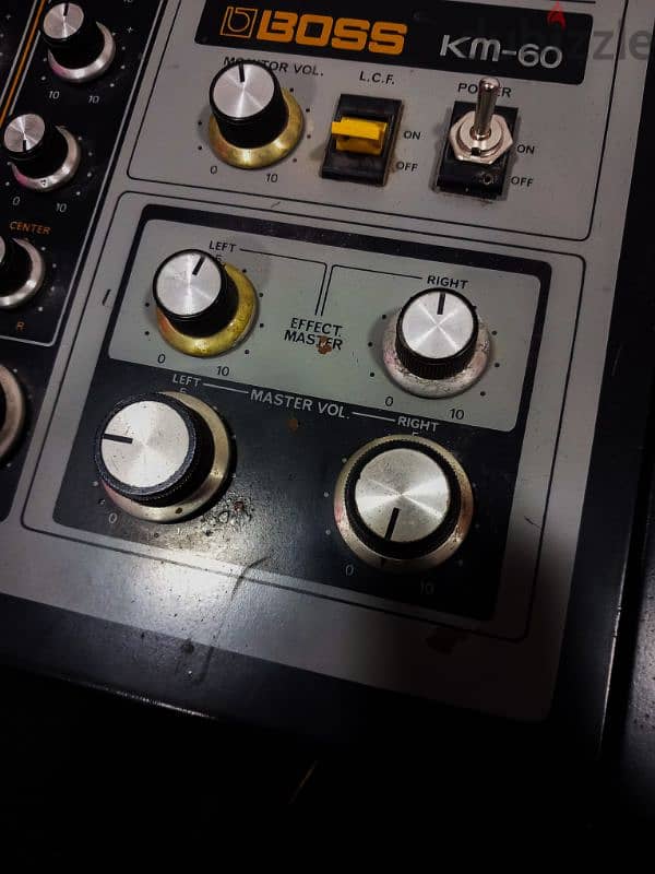 Boss KM-60 Made in Japan Mixer 4