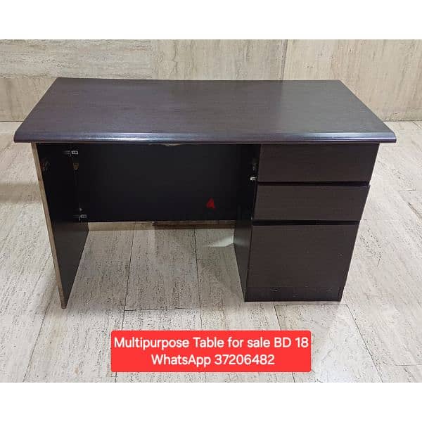 Multipurpose table and other items for sale with Delivery 0