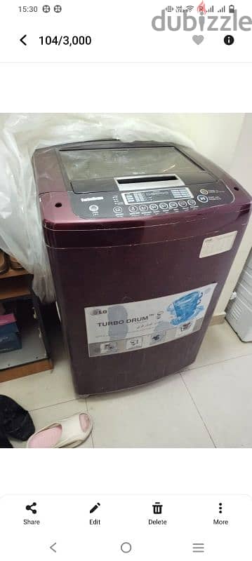 washing machine and drayer lg good condition 1