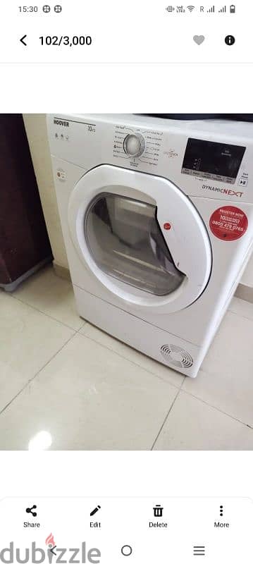 washing machine and drayer lg good condition 2