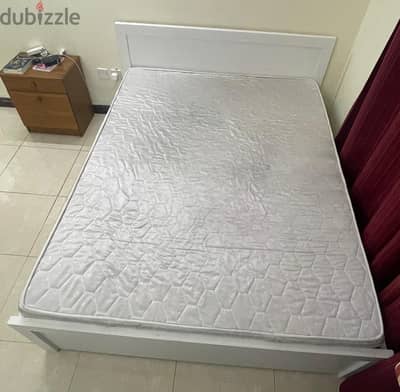 King size bed with mattress	-	BHD 50.00 for sale