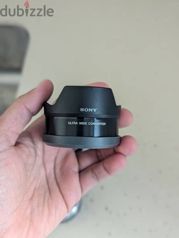 Sony 16mm - 2.8 + wide angle converter for A6000 Series 3