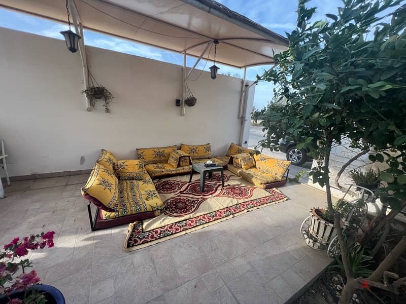 Outdoor Arabic Ground Sofa مجلس عربي 0