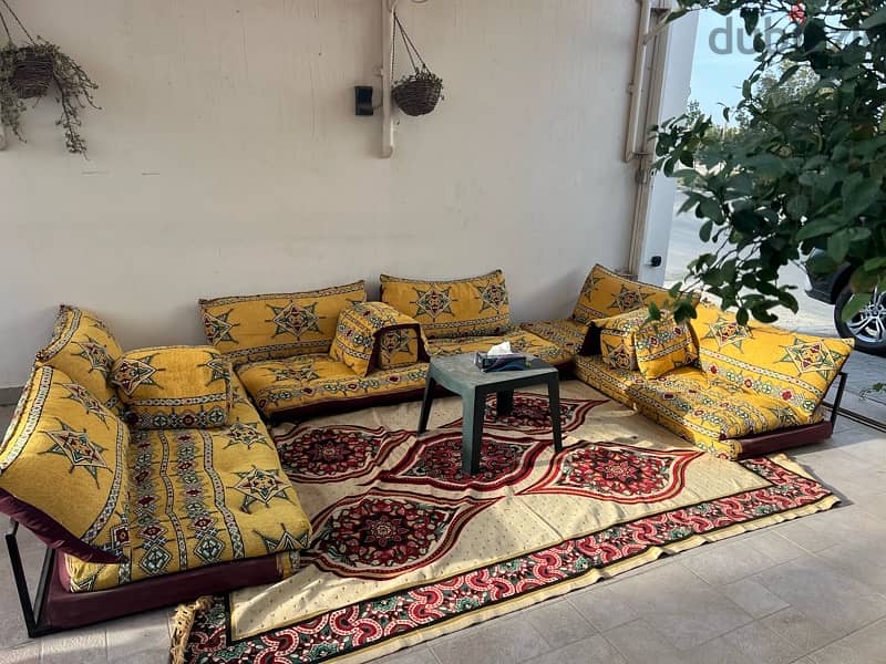 Outdoor Arabic Ground Sofa مجلس عربي 2