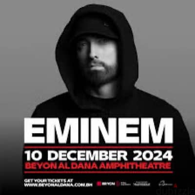 eminem concert ticket for sale Zone E