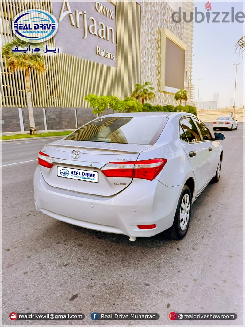 TOYOTA COROLLA XLI -2016 -1.6L -163,000km Colour-Silver FOR SALE 7