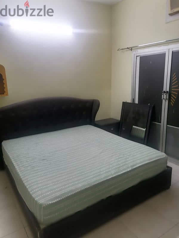 Clean Furnished room with Balcony at Adliya for a Single person 7