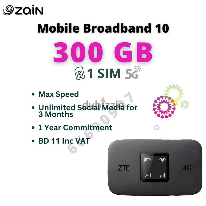 Zain bh  offers limited time only 7