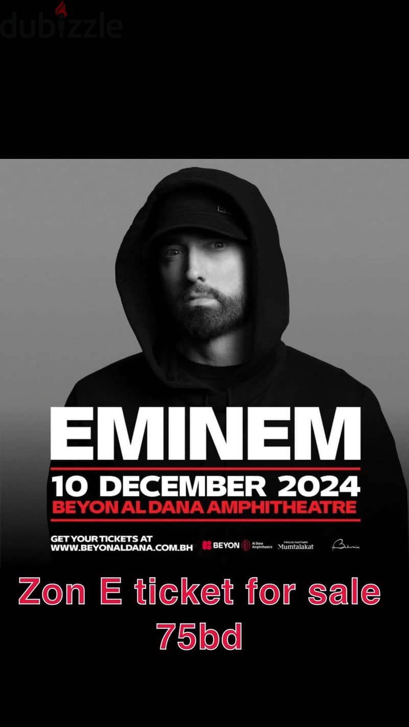 eminem ticket 0