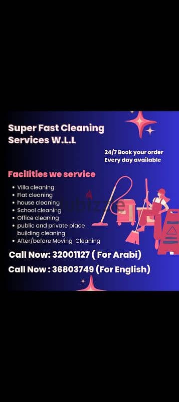 Cleaning services