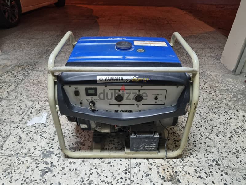 Yamaha EF7200 generator for sale للبيع جنريتر ياماها 0