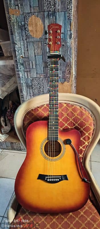 used like new acoustic guitar