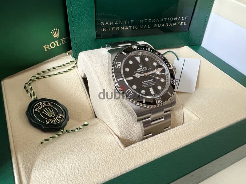 Rolex Submariner 41 Stainless Steel Black Dial 126610 1