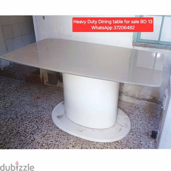 Office chairs table and other items for sale with Delivery 17