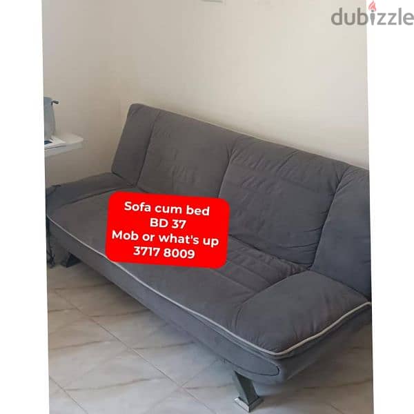 Queen size bed with mattress in good condition for sale with delivery 14