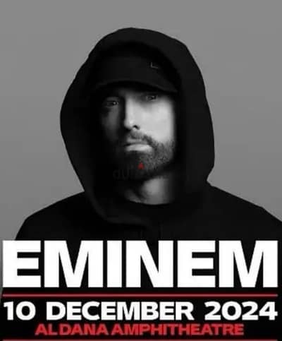 Ticket for eminem  F2     55 BD