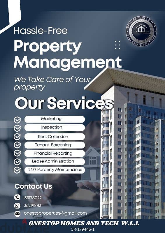 property management service available for commercial buildings 0