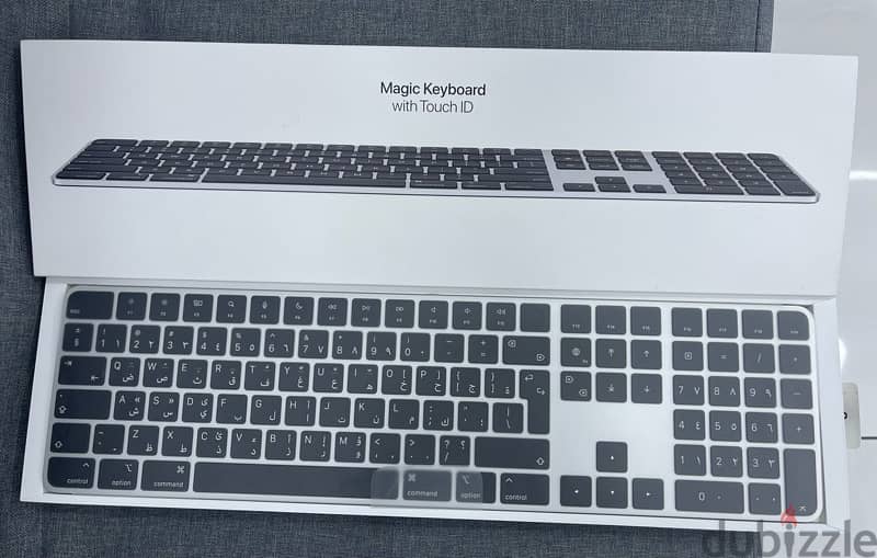 Used Magic Keyboard with Touch ID and Numeric Keyboard 0