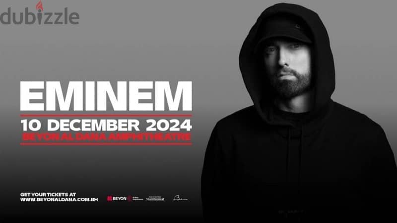 Eminem concert tickets Beyon Al Dana Amphitheater 0