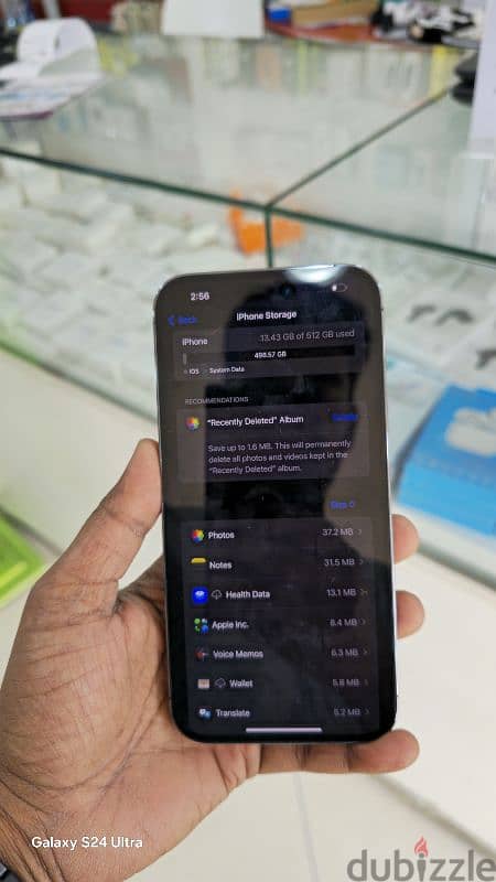 iphone 14 pro max full clean 512gb  87battery 1